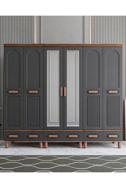 Otto 6 Kapılı Dolap / %100 MDF
