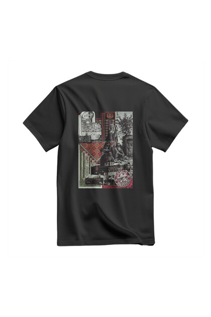 T-Shirt Short Sleeve Palestine Old Images Digital Printed Unisex Cotton T-Shirt
