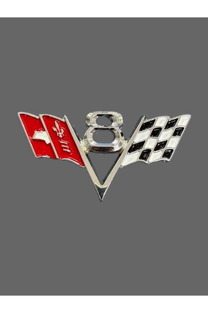 V 8 Rally Casting Chrome Metal Arma