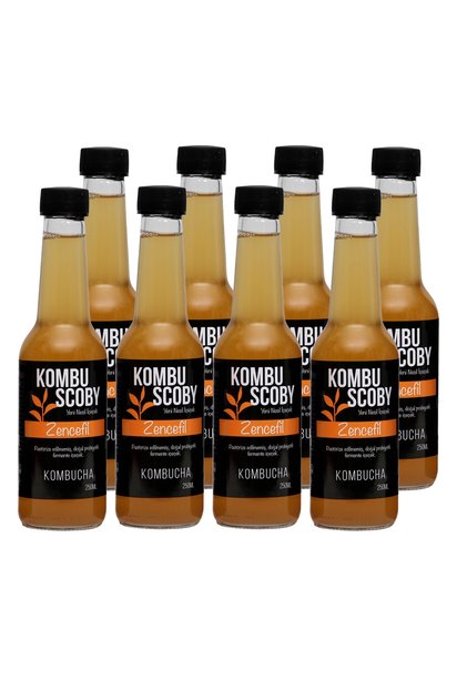 Zencefilli - Kombu Çayı 8 Adet X 250 ml