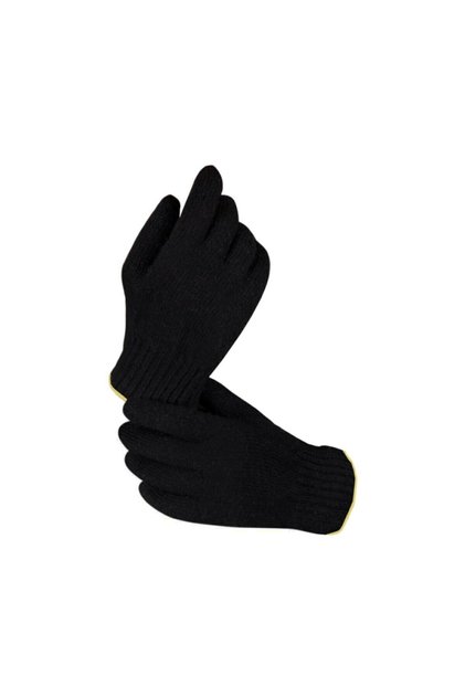 Quality Knitwear Women's Black Knitted Gloves