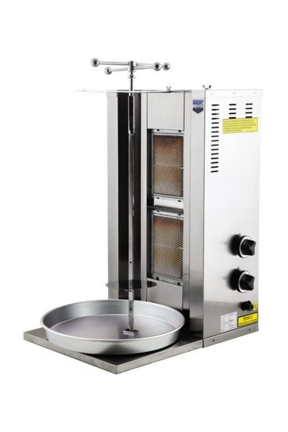 Tüplü Döner Ocağı Makinası Çift Radyanlı Ce Belgeli