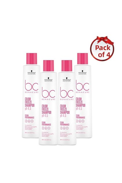 250ml 4 Pieces Schwarzkopf Bc Clean Color Protection Shampoo