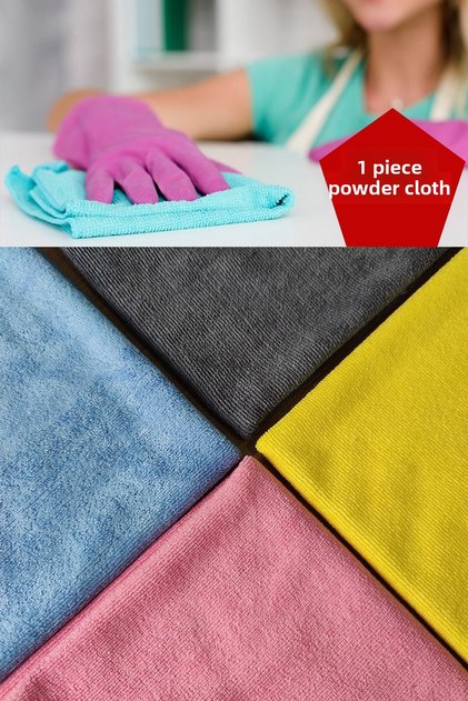 Dust Cloth Does Not Leave Dust and Lint, Cleans Easily, Does Not Retain Stains 40x40cm (1 Piece)