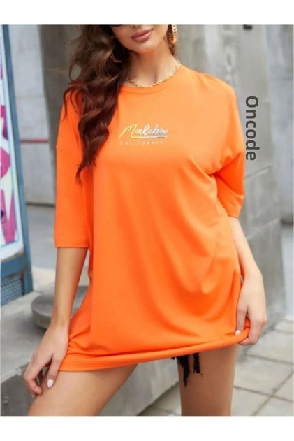 Women's Malibu Printed Oversize T-shirt DAXİS Sportwear Company