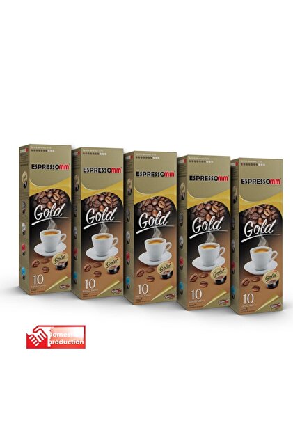 Tchibo Cafissimo Compatible Gold Capsule Coffee (50 Pcs)