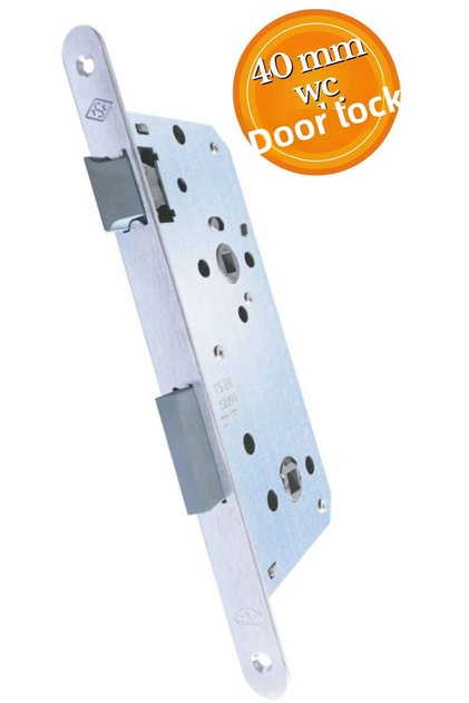 Nickel Oval Daf Silent Wc Bathroom Door - 526.40