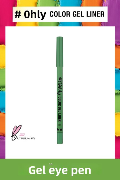 Lamel Long Lasting Oh My Green Eye Pencil No 403