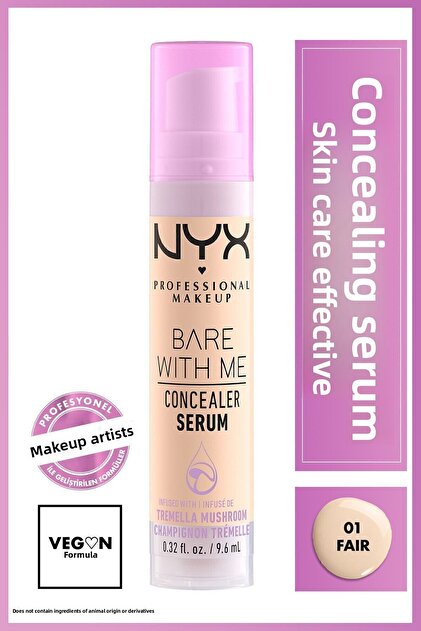 Bare with Me Concealer Serum 01 Fair Concealer