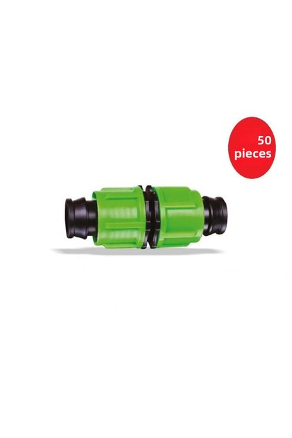 Nipple 17*17 Insert Nipple with Nut Irrigation Drip Equipment (50 Pieces)