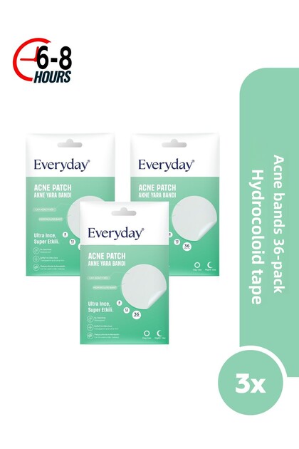 Acne Tape & Soothing Tape 36 Pack (Pack of 3) / Tape - Pimple Patch - Hydrocolloid Tape
