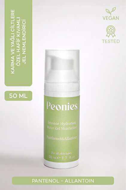 peonies Intense Hydration Nemlendirici Krem | Seramid, Hyaluronik