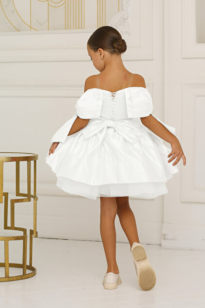 Kids Graduation and Wedding Evening Dress for Girls - with Buckle  Accessories- Trendyol