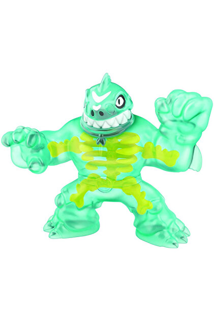 GIOCHI PREZIOSI Goojitzu Tekli Figür Dino X-Ray Thrash Hero Pack