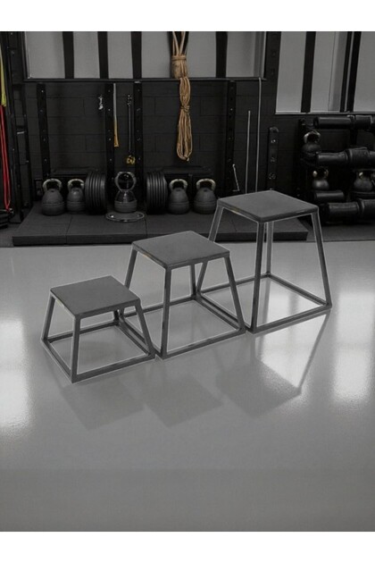 CEYSPORT Profesyonel Plyometric Box Seti Çelik Zıplama Kutusu