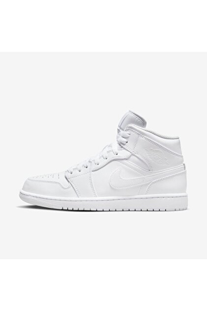 Nike Air Jordan 1 Mid Shoes - White - 554724-136 - Fiyatı, Yorumları