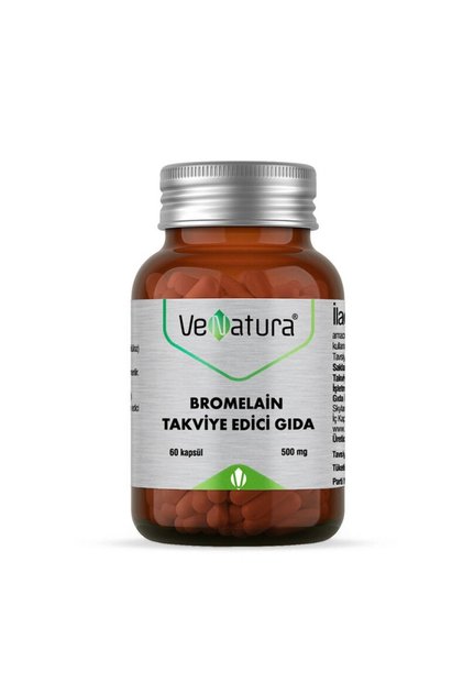 Bromelain Takviye Edici Gıda 60 Kapsül-MFREYON00688