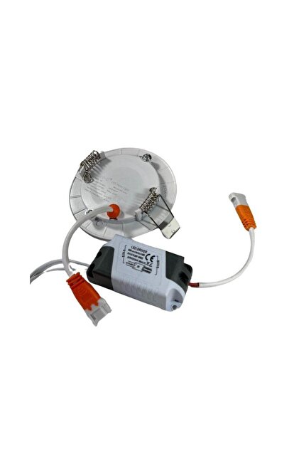 DORA LED Sıvaaltı Beyaz (Gömme) Led Panel-Spot Lamba Işık Gücü: 3W