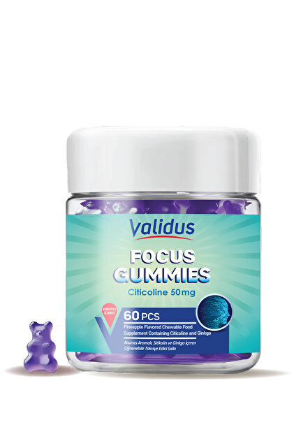 Validus Ceramide 60 Mg Astaksantin 12 Mg 60 Gummies - Fiyatı