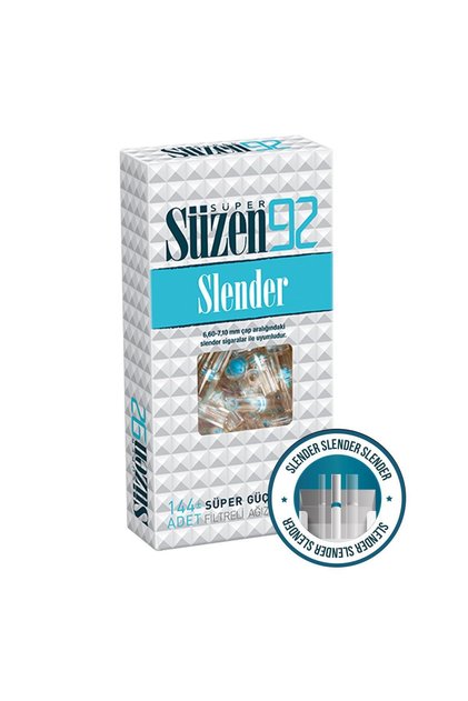 Sigara Ağızlığı Filtresi Slender 144'lü Kutu