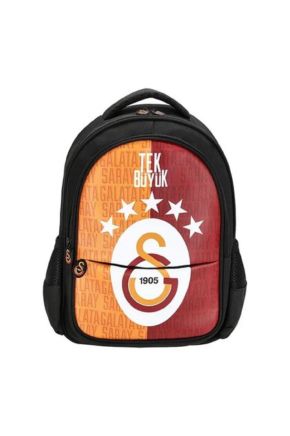 3 Compartment 5 Star Single Large Faux Leather School Backpack (25683)