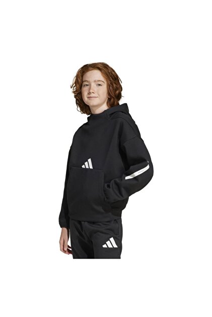 adidas IS6916-C J Z.n.e. Hd Çocuk Sweatshirt Siyah - Fiyatı