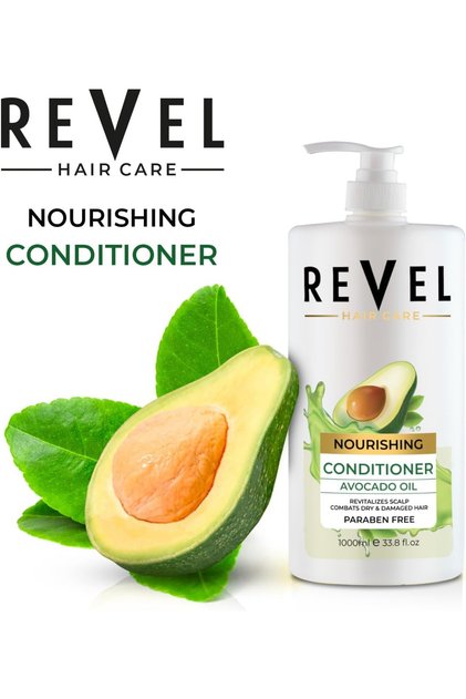 Anti-Hair Fall Avocado Oil Extract Nutrient Daily Conditioner (1000ml)
