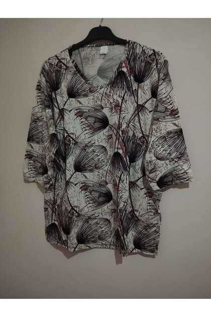 Full Summer Capri Sleeve 95% Viscose Anti-Sweat Blouse