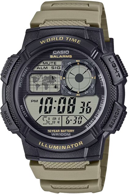 Ae-1000W-5Avdf Digital Men's Wristwatch