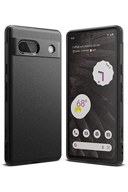 Google Pixel 7a Case Cover | Onyx Series | Black