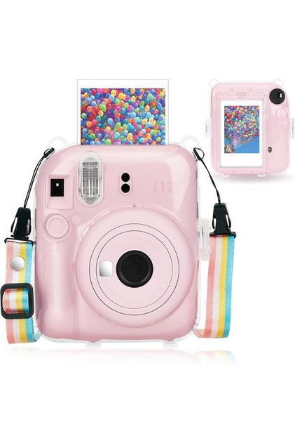 Clear Case with Strap |Fujifilm Instax Mini 12 Instant Camera | Clear