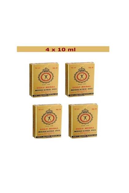 Medicated Oil 10 ml (Pack Of 4)