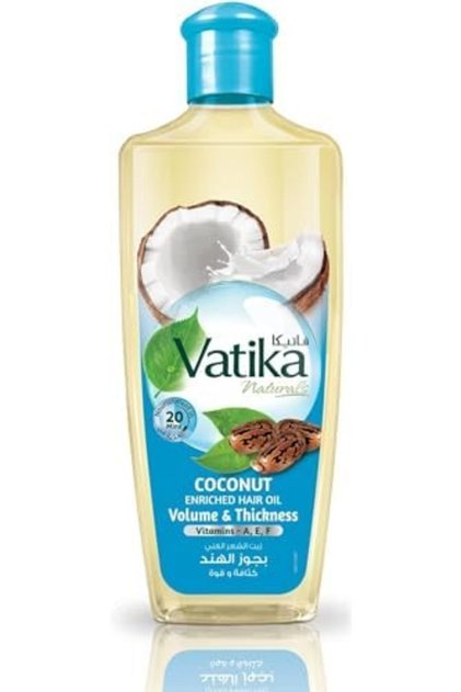 Coconut Enriched Hair Oil 200ml | With Castor & Henna | Adds Volume, Thickness & Strength