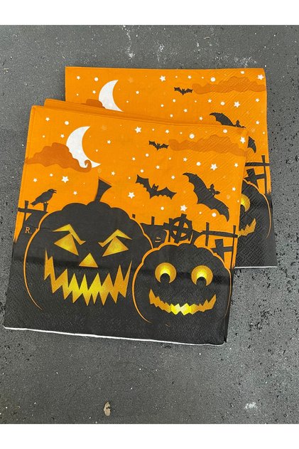 Halloewen Themed Napkins 20's