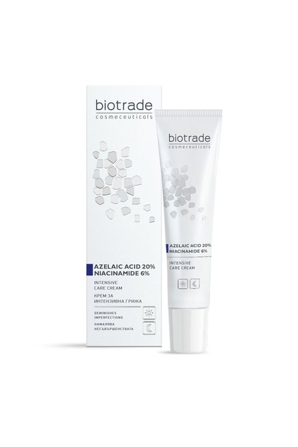 Cremă cu acid azelaic 20% + niacinamidă 6% Biotrade, 30 ml