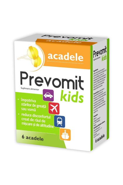 Prevomit KIDS, Zdrovit, 6 acadele