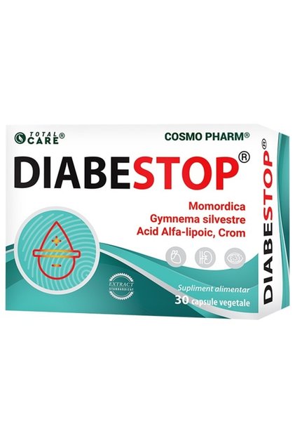 Supliment alimentar Diabestop Cosmo Pharm, 30 capsule