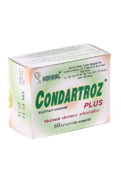 Condartroz Plus 60 de comprimate