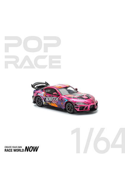 Toyki Toys Pop Race 1:64 Darwin Pro 66G Wbk Toyota Supra A90
