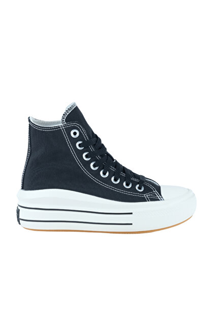Converse Chuck Taylor All Star Move Kadın Siyah Sneaker Ayakkabı
