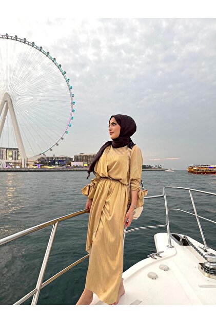 Gold Lidya Elbise