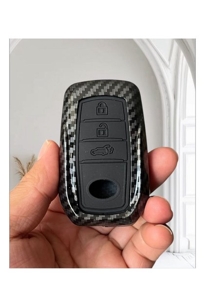 Toyota Chr C-Hr Camry Corolla Cross Prius Prado Rav4 Hilux Carbon Key Case 2Nd and 3Rd. See the Picture