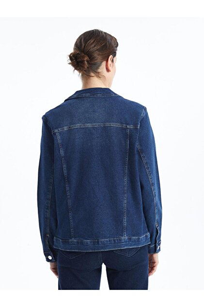LC Waikiki Gomlek Yaka Kadin Jean Ceket - W44872z8 - Fiyatı, Yorumları