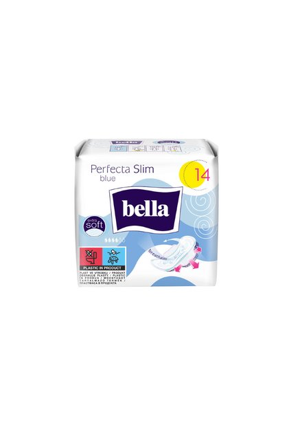 Absorbante Perfecta Slim Blue Extra Soft, 14 buc