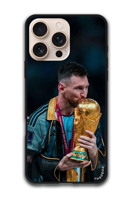 Protective Case Anti Scratch Shock Proof Bumper Cover For iPhone 16 Pro Max (6.9)-inch Messi 4