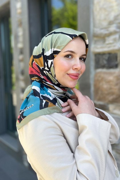 وشاح قطني ناعم الملمس - 7427229-005