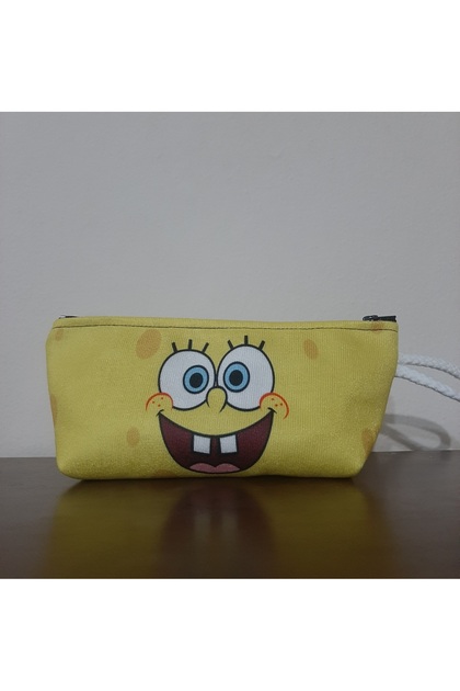 Owl Bag Sponge Bop Pattern Pen Holder - Makeup Bag