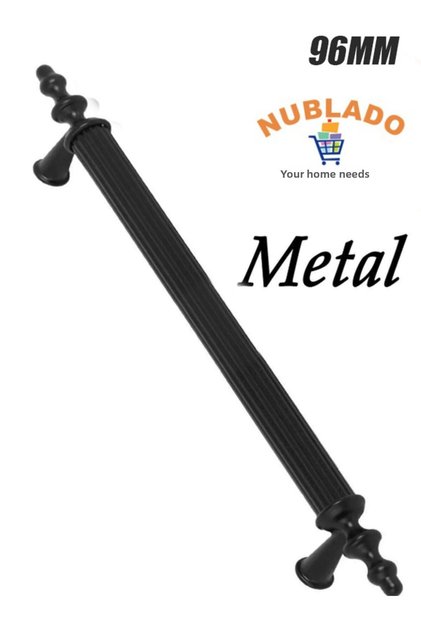 Ovacık(96 mm - 9.6 cm) Metal Matte Black Furniture Kitchen Drawer Cabinet Cupboard Handle Handle Handles.