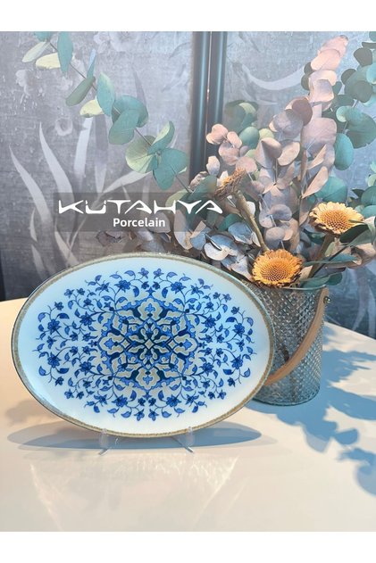 KÜTAHYA PORSELAN Kratos 26 سم طبق قارب