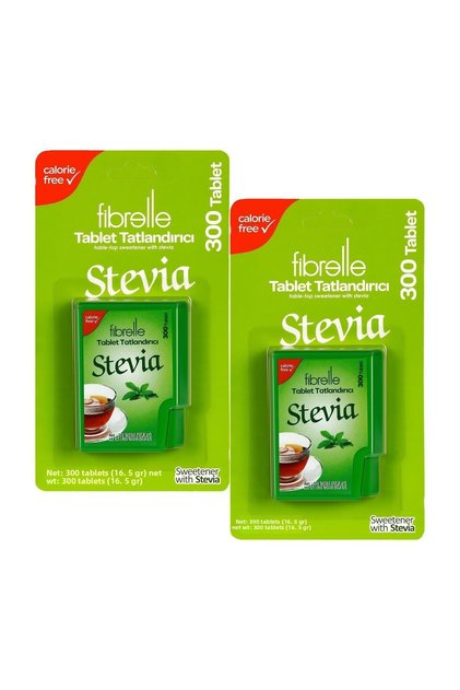 Stevia Tablet Sweetener - 300 Tablets X 2 Boxes Stevia